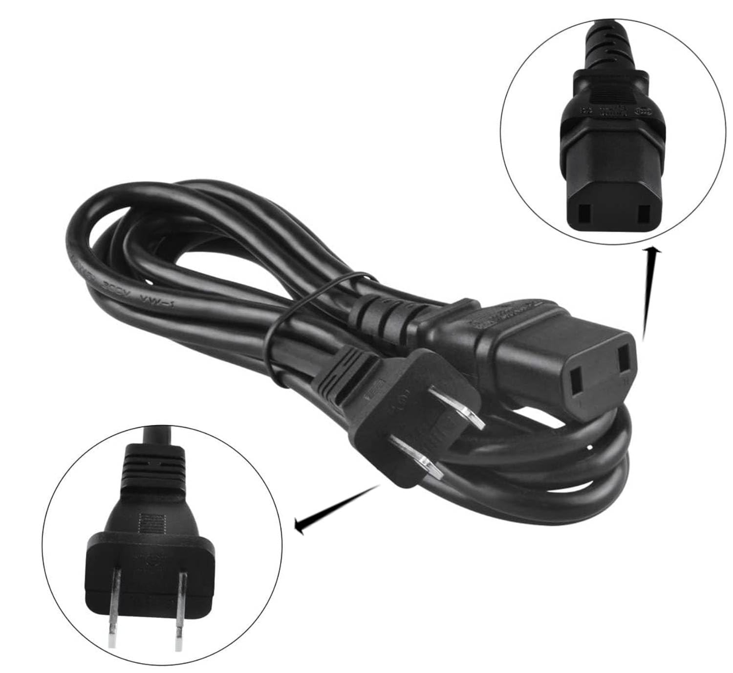 Amazon.com: PowerHOOD 5ft AC Power Cord Compatible with Onkyo TX
